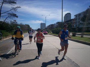 Nelly Niebla su primer Maratón felicitaciones!
